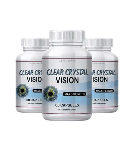 clear crystal vision 3 bottles